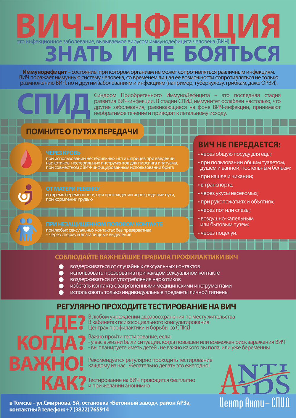 Профилактика ВИЧ — Городская клиническая больница №3 им. Б. И. Альперовича